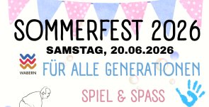 Sommer Fest Veranstaltung Ank?ndigung Poster Illustration Verspielt Rosa Blau - 1 Sommer Fest Veranstaltung Ank?ndigung Poster Illustration Verspielt Rosa Blau - 1
