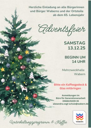 Grün Creme Aquarell Elegant Weihnachten Adventsfeier Party Einladung - 1 Grün Creme Aquarell Elegant Weihnachten Adventsfeier Party Einladung - 1