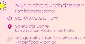 Sommerkirche Plakat - NEU